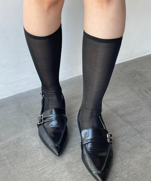 SNIDEL（スナイデル）の「ラインローファーヒールパンプス（パンプス・レディース・ブラック/ベージュ/ワインレッド・SMALL/MEDIUM/LARGE）」の20枚目の写真