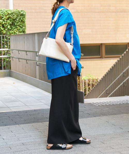 Spick & Span（スピックアンドスパン）の「ORSETTO / オルセット 別注 STESSO（ショルダーバッグ・レディース・アイボリー/ブラック/ブラウン・FREE）」の6枚目の写真