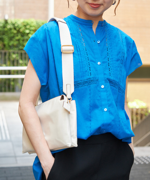 Spick & Span（スピックアンドスパン）の「ORSETTO / オルセット 別注 STESSO（ショルダーバッグ・レディース・アイボリー/ブラック/ブラウン・FREE）」の7枚目の写真