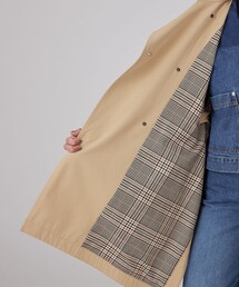 MACPHEE マカフィー　トレンチコート MACPHEE（マカフィー）の「コットンナイロンシャンブレー ケープ
