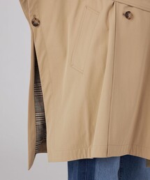 MACPHEE（マカフィー）の「コットンナイロンシャンブレー ケープコート
