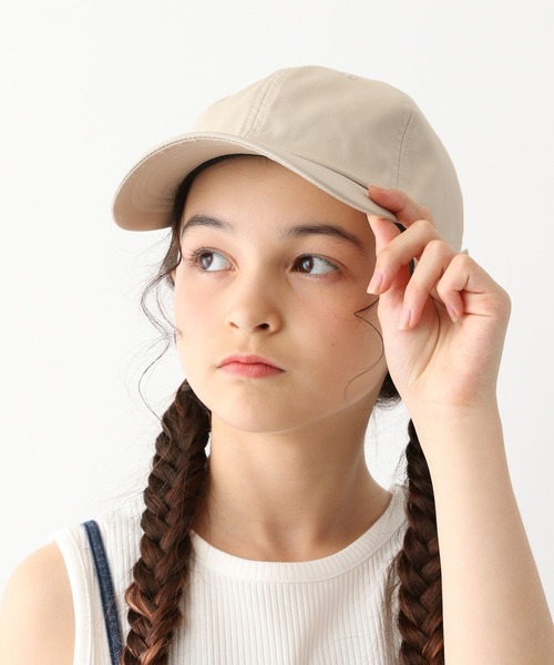 GLOBAL WORK(グローバルワーク)の「抗菌DRYリボンCAP/132594(キャップ・キッズ・ブラック/ベージュ・LARGE/MEDIUM)」の6枚目の写真
