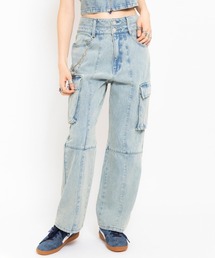 atmos pink | atmos pink Chemical Washed Cargo Jeans / アトモス ピンク ケミカル ウォッシュ カーゴ ジーンズ(カーゴパンツ)