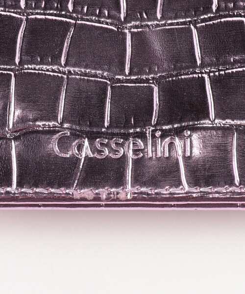 Ray BEAMS（レイビームス）の「【別注】Casselini / リボン マルチ カードケース（ポーチ・レディース・ピンク/ブラック・ONE SIZE）」の9枚目の写真