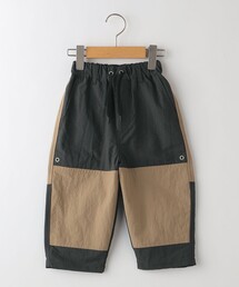 SHIPS KIDS:100～130cm / 2トーン 6分丈 パンツ