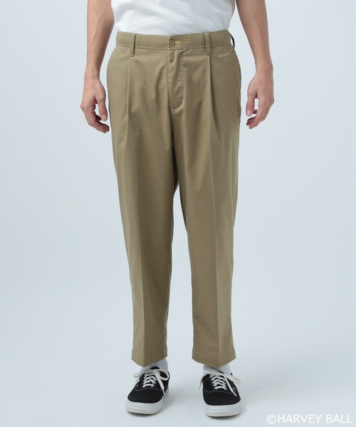 BAYFLOW(ベイフロー)の「【SMILEY FACE(スマイリーフェイス)】SMILEYアンクルパンツ(その他パンツ・メンズ・ベージュ/ブラック・MEDIUM/LARGE)」の5枚目の写真