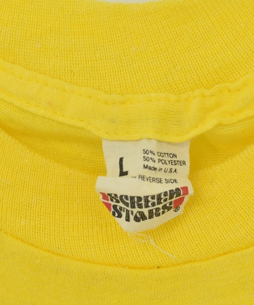 VINTAGE(ヴィンテージ)の「【ヴィンテージ古着】roach buster プリントTシャツ(Tシャツ/カットソー・メンズ・イエロー・LARGE)」の4枚目の写真