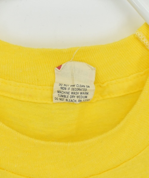 VINTAGE(ヴィンテージ)の「【ヴィンテージ古着】roach buster プリントTシャツ(Tシャツ/カットソー・メンズ・イエロー・LARGE)」の5枚目の写真
