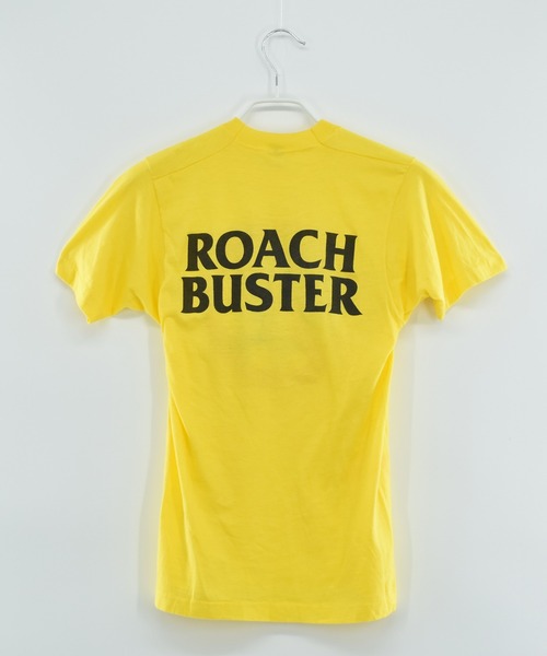 VINTAGE(ヴィンテージ)の「【ヴィンテージ古着】roach buster プリントTシャツ(Tシャツ/カットソー・メンズ・イエロー・LARGE)」の6枚目の写真