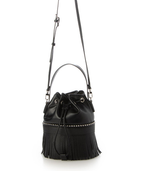 cache cache（カシュ カシュ）の「カシュカシュ cachecache / ボールチェーンポイントタッセルドロストショルダー（ショルダーバッグ・レディース・ブラック/シルバー/ベージュ系その他・FREE）」の10枚目の写真