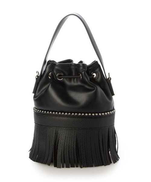 cache cache（カシュ カシュ）の「カシュカシュ cachecache / ボールチェーンポイントタッセルドロストショルダー（ショルダーバッグ・レディース・ブラック/シルバー/ベージュ系その他・FREE）」の6枚目の写真