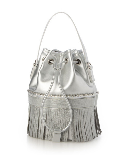 cache cache（カシュ カシュ）の「カシュカシュ cachecache / ボールチェーンポイントタッセルドロストショルダー（ショルダーバッグ・レディース・ブラック/シルバー/ベージュ系その他・FREE）」の22枚目の写真