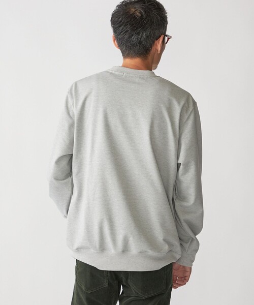 SHIPS（シップス）の「SHIPS:〈洗濯機可能・吸水速乾・UVカット〉AEROKNOT(R) クルーネック インレイ プルオーバー（Tシャツ/カットソー・メンズ・ダークグレー/ライトグレー/イエロー系その他2・SMALL/MEDIUM/LARGE/X-LARGE）」の20枚目の写真