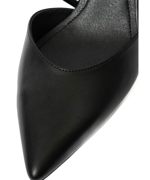 R&E（アールアンドイー）の「【R&E】クロスストラップスティックヒールパンプス（パンプス・レディース・アイボリー/シルバー/ブラック・23cm/22.5cm/22cm/23.5cm/24.5cm/24cm）」の6枚目の写真