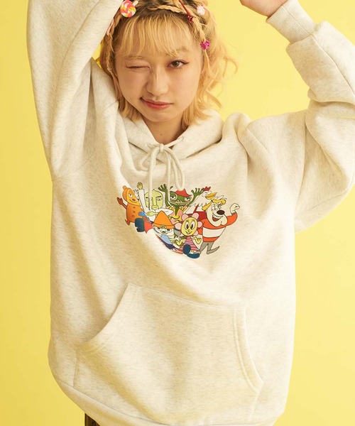 SILVER BULLET(シルバーバレット)の「『PaRappa the Rapper/パラッパラッパー』パラッパオールスタープリントパーカー 長袖【Z】(Tシャツ/カットソー・レディース・グレー/ブラック/オレンジ・L/M)」の11枚目の写真