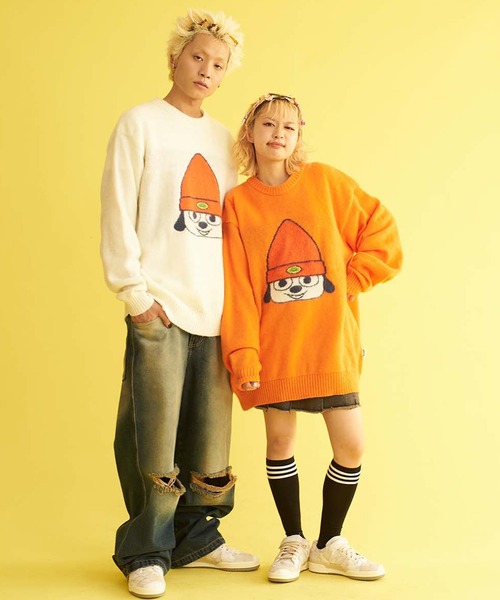 SILVER BULLET(シルバーバレット)の「『PaRappa the Rapper/パラッパラッパー』パラッパオールスタープリントパーカー 長袖【Z】(Tシャツ/カットソー・レディース・グレー/ブラック/オレンジ・L/M)」の16枚目の写真