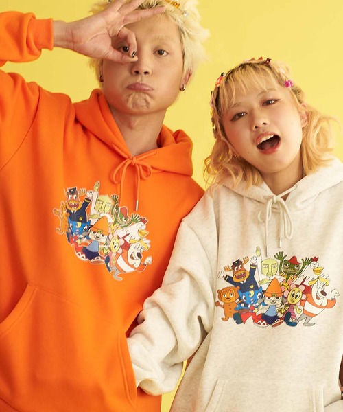 SILVER BULLET(シルバーバレット)の「『PaRappa the Rapper/パラッパラッパー』パラッパオールスタープリントパーカー 長袖【Z】(Tシャツ/カットソー・レディース・グレー/ブラック/オレンジ・L/M)」の18枚目の写真