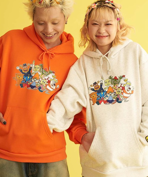 SILVER BULLET(シルバーバレット)の「『PaRappa the Rapper/パラッパラッパー』パラッパオールスタープリントパーカー 長袖【Z】(Tシャツ/カットソー・レディース・グレー/ブラック/オレンジ・L/M)」の20枚目の写真