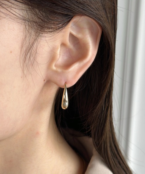 sowang（ソワン）の「メタルフックピアス-metal hook pierce-（ピアス（両耳用）・レディース・シルバー/ゴールド・FREE）」の14枚目の写真
