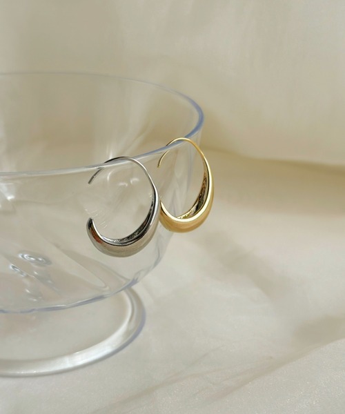 セール】メタルフックピアス-metal hook pierce-（ピアス（両耳