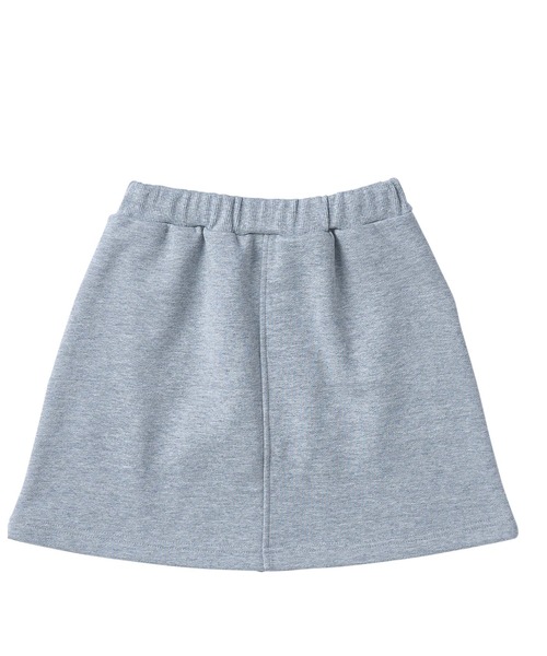 ROXY(ロキシー)の「MINI MINY MOE/ロキシーキッズスウェットスカート(スカート・キッズ・グレー/ブラック・110/120/130/150/140)」の4枚目の写真