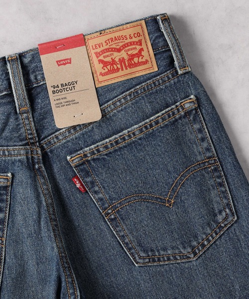 Levi's(リーバイス)の「Levi's(リーバイス)【レディース】「94モデル」バギーワイドブーツ(デニムパンツ・レディース・ダークインディゴブルー・25inch/26inch/27inch/28inch/24inch)」の3枚目の写真