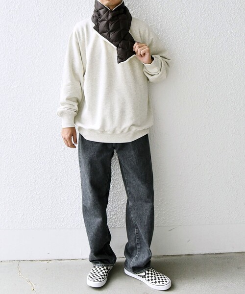 TAION（タイオン）の「【SHIPS any別注】TAION: 〈手洗い可能〉リバーシブル ボア ダウン マフラー◇（マフラー・メンズ・ダークグレー/ブラウン/ブラック/ダークオリーブ・ONE SIZE）」の18枚目の写真