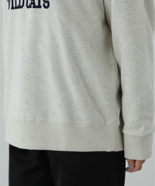 N.（N. Natural Beauty Basic）（エヌエヌナチュラルビューティーベーシック）の「◆プリントスウェット（スウェット・レディース・オートミール/チャコールグレー・MEDIUM）」の20枚目の写真