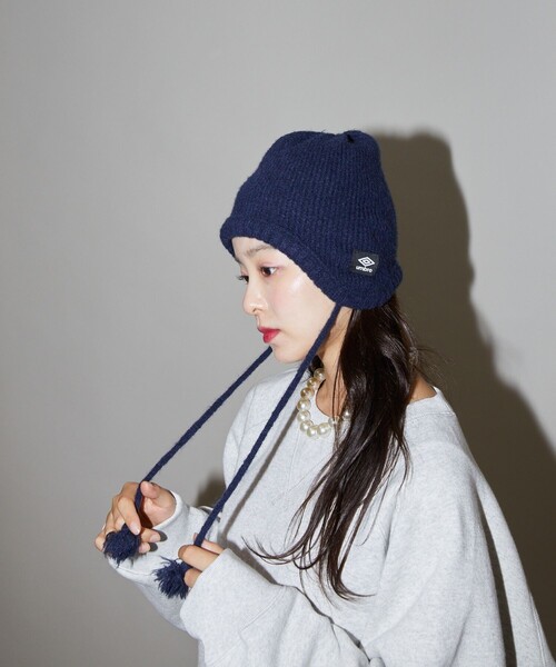 UMBRO（アンブロ）の「UMBRO × PUBLUX/アンブロ 耳当てニット帽/イヤー