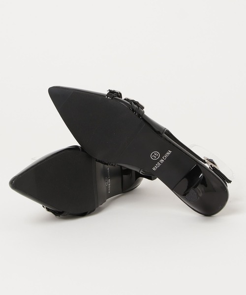 Silly（シリー）の「ローヒールパンプス（パンプス・レディース・ブラック/シルバー・SMALL/MEDIUM/LARGE/X-LARGE）」の9枚目の写真