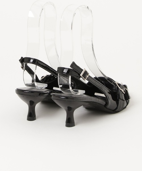 Silly（シリー）の「ローヒールパンプス（パンプス・レディース・ブラック/シルバー・SMALL/MEDIUM/LARGE/X-LARGE）」の12枚目の写真