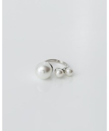 ChooMia（チュミア）の「トリプルパールリング（リング）」