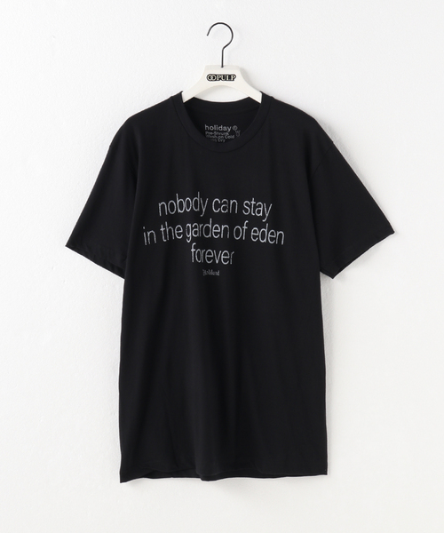 HOLIDAY(ホリデイ)の「【HOLIDAY / ホリデー】EDIN TEE(Tシャツ/カットソー・メンズ・ブラック・SMALL/MEDIUM/LARGE)」の2枚目の写真
