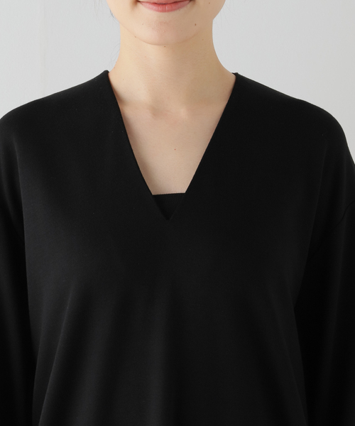 plage(プラージュ)の「elegant jersey ドレス(ワンピース・レディース・ブラック/ブラウン系その他・38/36)」の13枚目の写真