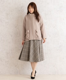 Rose Tiara（ローズティアラ）の「フリルポケットコクーンコート（テーラードジャケット）」