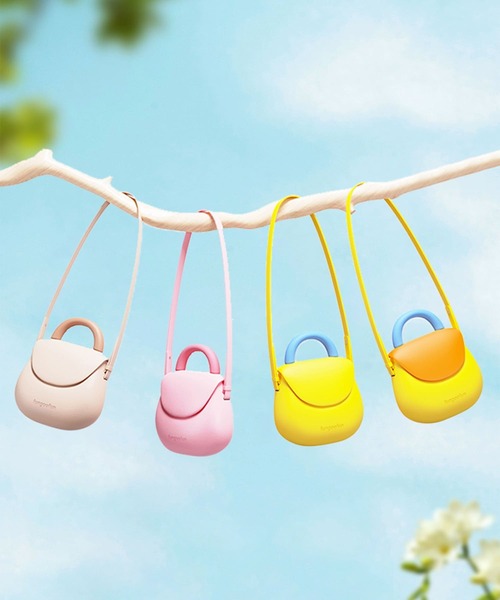 ORiental TRaffic（オリエンタルトラフィック）の「EVAラウンドハンドバッグ G-0013（ハンドバッグ・レディース・ベージュ/イエロー/ピンク/レインボー・ﾌﾘ-）」の13枚目の写真