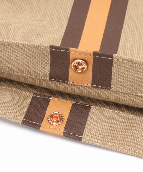 Noble（ノーブル）の「《WEB限定追加》N.Jam/エヌジャム オリジナルキャンバススモールバッグ 8(無地)（トートバッグ・レディース・アイボリー/カーキ・FREE）」の16枚目の写真