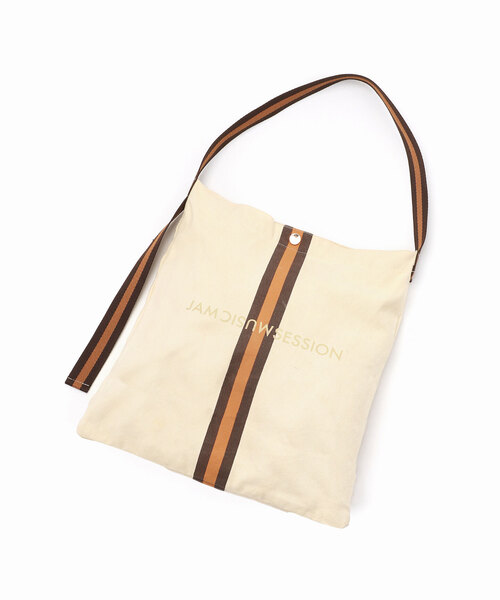 Noble（ノーブル）の「《WEB限定追加》N.Jam/エヌジャム オリジナルキャンバススモールバッグ 8(無地)（トートバッグ・レディース・アイボリー/カーキ・FREE）」の22枚目の写真