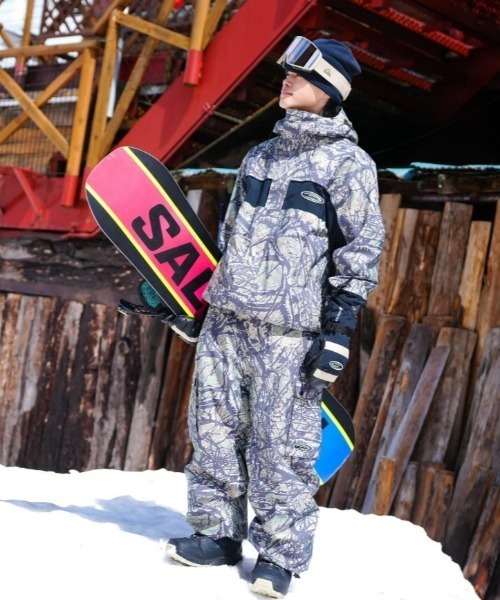 セール】HIGH ALTITUDE 20K JK/クイックシルバーカモフラージュ柄