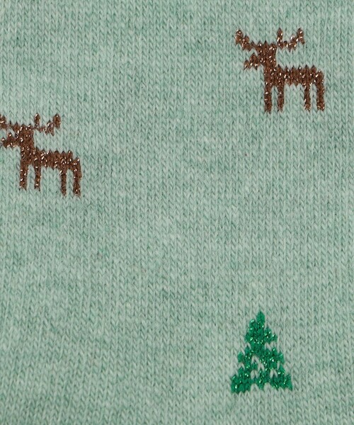 Steven Alan（スティーブンアラン）の「＜MARCOMONDE＞MOTIF SOCKS/ソックス（ソックス/靴下・レディース・ベージュ/ライム/オフホワイト・1）」の4枚目の写真