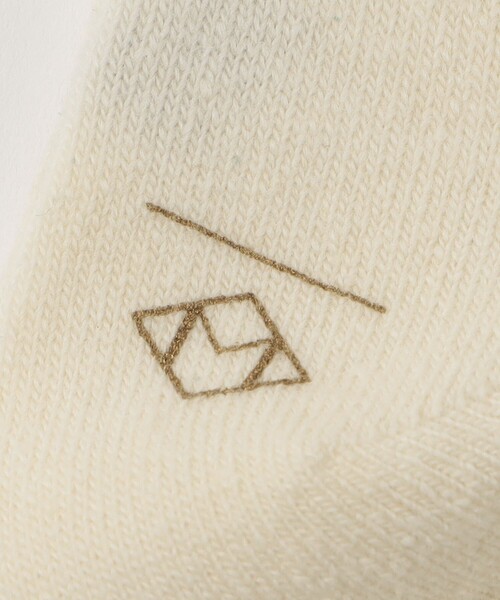 Steven Alan（スティーブンアラン）の「＜MARCOMONDE＞MOTIF SOCKS/ソックス（ソックス/靴下・レディース・ベージュ/ライム/オフホワイト・1）」の7枚目の写真