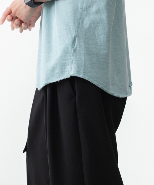 VEIN (ヴェイン)の「ファインテリー ディストレストS/S TEE / FINE TERRY DISTRESSED S/S TEE(Tシャツ/カットソー・メンズ・ライトグリーン/ブラック/グレー・1/2/3)」の14枚目の写真