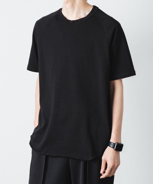 VEIN （ヴェイン）の「ファインテリー ディストレストS/S TEE / FINE TERRY DISTRESSED S/S TEE（Tシャツ/カットソー・メンズ・ライトグリーン/ブラック/グレー・1/2/3）」の9枚目の写真