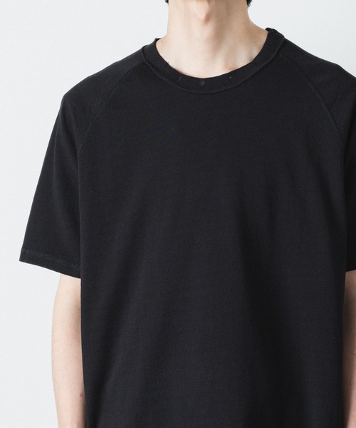 VEIN （ヴェイン）の「ファインテリー ディストレストS/S TEE / FINE TERRY DISTRESSED S/S TEE（Tシャツ/カットソー・メンズ・ライトグリーン/ブラック/グレー・1/2/3）」の13枚目の写真