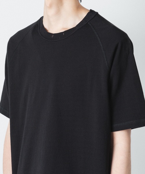 VEIN （ヴェイン）の「ファインテリー ディストレストS/S TEE / FINE TERRY DISTRESSED S/S TEE（Tシャツ/カットソー・メンズ・ライトグリーン/ブラック/グレー・1/2/3）」の14枚目の写真