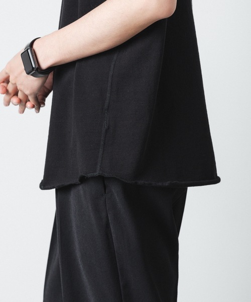 VEIN （ヴェイン）の「ファインテリー ディストレストS/S TEE / FINE TERRY DISTRESSED S/S TEE（Tシャツ/カットソー・メンズ・ライトグリーン/ブラック/グレー・1/2/3）」の15枚目の写真