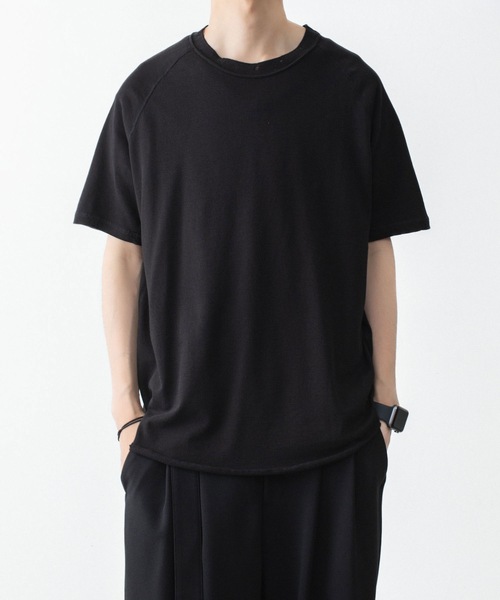 VEIN (ヴェイン)の「ファインテリー ディストレストS/S TEE / FINE TERRY DISTRESSED S/S TEE(Tシャツ/カットソー・メンズ・ライトグリーン/ブラック/グレー・1/2/3)」の22枚目の写真