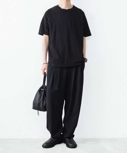 VEIN (ヴェイン)の「ファインテリー ディストレストS/S TEE / FINE TERRY DISTRESSED S/S TEE(Tシャツ/カットソー・メンズ・ライトグリーン/ブラック/グレー・1/2/3)」の19枚目の写真