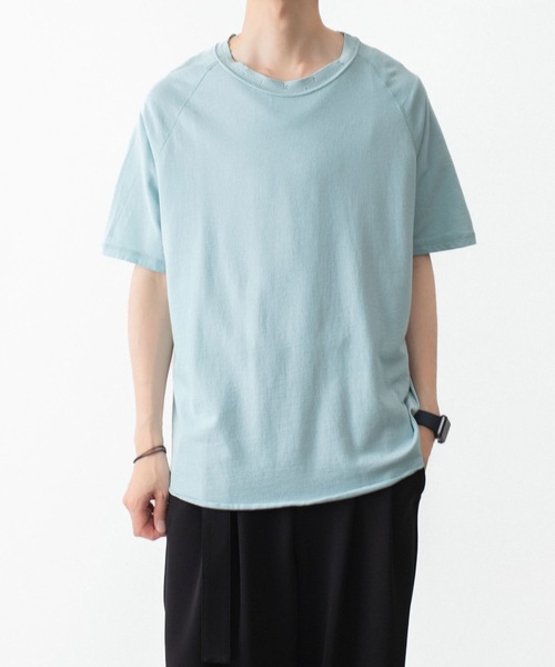 VEIN (ヴェイン)の「ファインテリー ディストレストS/S TEE / FINE TERRY DISTRESSED S/S TEE(Tシャツ/カットソー・メンズ・ライトグリーン/ブラック/グレー・1/2/3)」の20枚目の写真