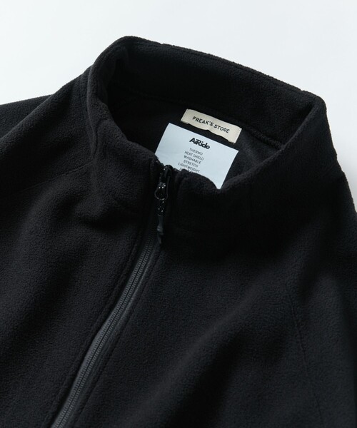 FREAK'S STORE(フリークスストア)の「限定展開 AiRide Warm/エアライド ウォーム リラックスフィット ジップアップ フリースブルゾン(ブルゾン・メンズ・チャコールグレー/ブラック/オリーブ/ネイビー・SMALL/LARGE/MEDIUM)」の6枚目の写真